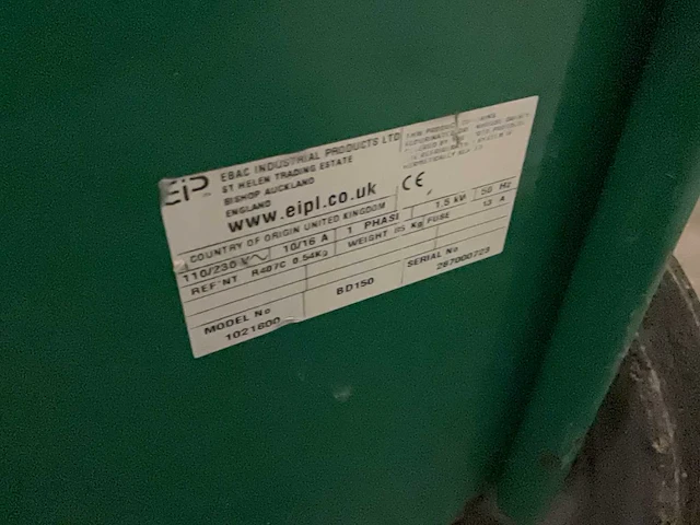 Ebac bd150 bouwdroger - afbeelding 5 van  5