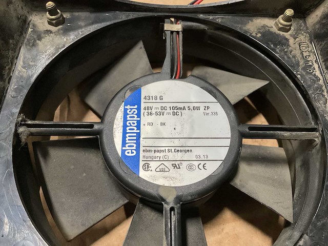 Ebmpapst 48v fan (6x) - afbeelding 4 van  5