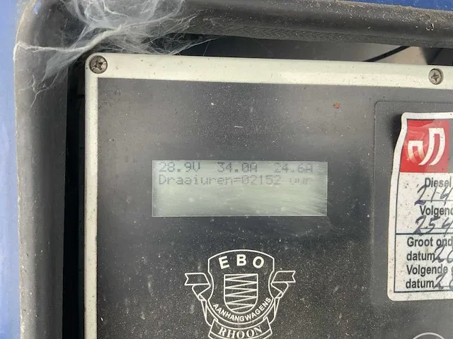 Ebo van weel vw1700kw tekst aanhangwagen - afbeelding 25 van  38