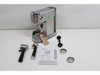 Ecg esp 20501 iron espressomaker watertank 1,25l roestvrijstaal zilver 20 bar 1250-1450 w - afbeelding 5 van  6