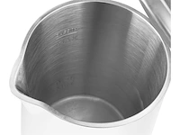 Ecg rk 1893 dubbelwandige waterkoker met temperatuurregeling 1,7 l 2200 w wit - afbeelding 3 van  4