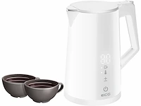 Ecg rk 1893 dubbelwandige waterkoker met temperatuurregeling 1,7 l 2200 w wit - afbeelding 4 van  4