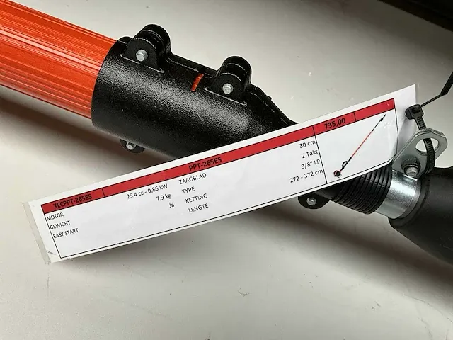 Echo ppt-265es snoeizaag op steel - afbeelding 11 van  14