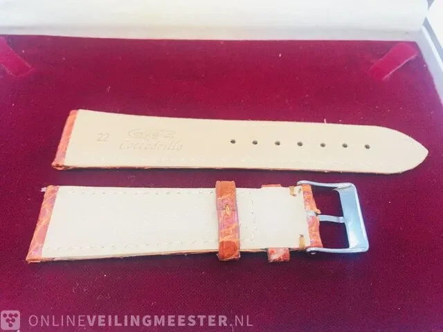 Echt krokodillenleer - horlogebandje - afbeelding 4 van  4