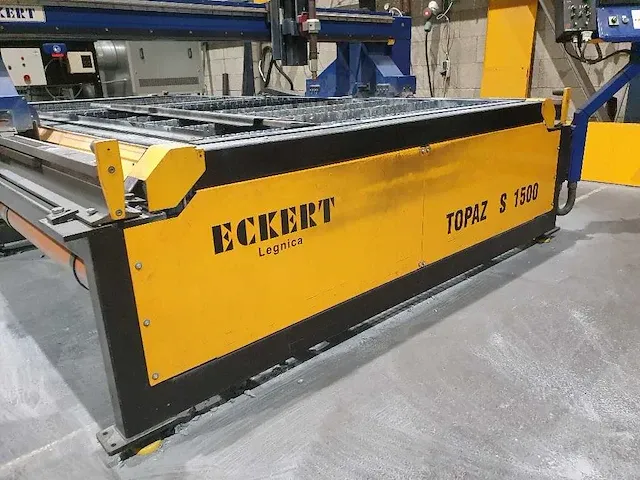 Eckert - topaz s 1530 - plasmasnijmachine - 2007 - afbeelding 3 van  11