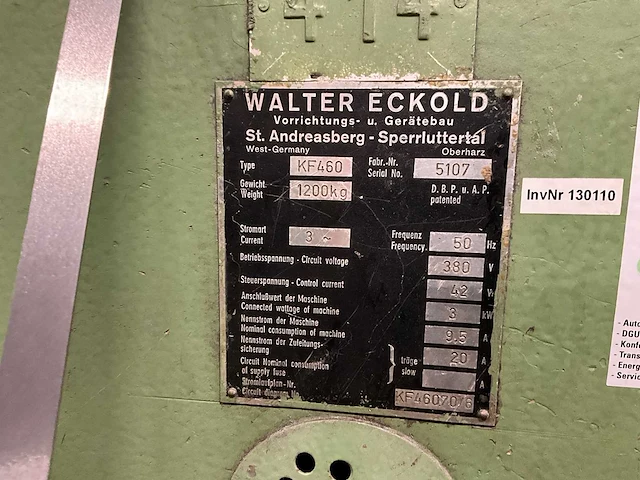 Eckold kf460 figuurschaar - afbeelding 3 van  11