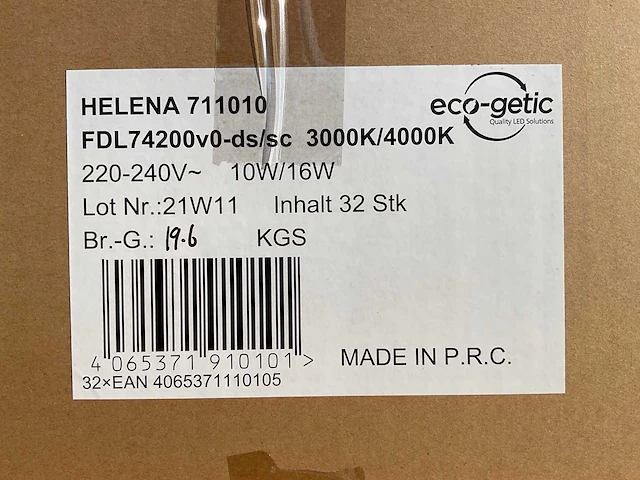 Eco-getic - helena led downlight ø172 mm - 10w / 16w (480x) - afbeelding 7 van  7