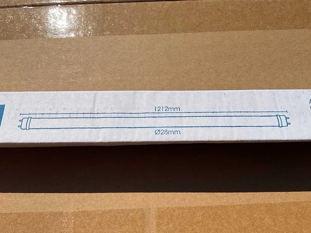 Eco-getic - led tube t8 1212 mm - 16w 3000k (400x) - afbeelding 1 van  9