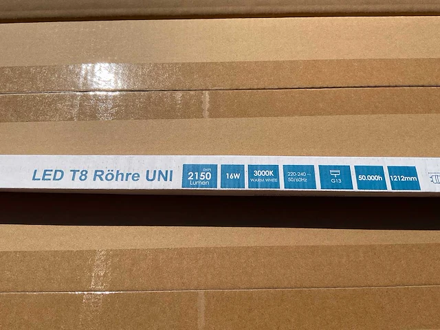 Eco-getic - led tube t8 1212 mm - 16w 3000k (400x) - afbeelding 2 van  9