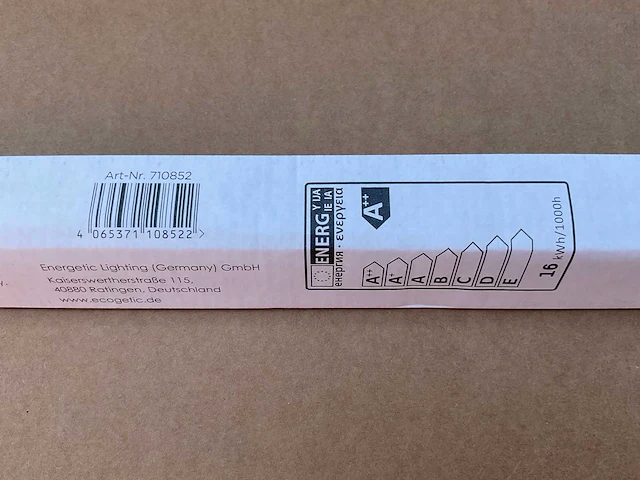 Eco-getic - led tube t8 1212 mm - 16w 3000k (480x) - afbeelding 8 van  9
