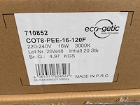 Eco-getic - led tube t8 1212 mm - 16w 3000k (480x) - afbeelding 9 van  9