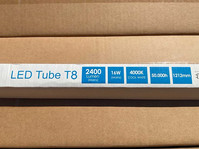 Eco-getic - led tube t8 1212 mm - 16w 4000k (400x) - afbeelding 5 van  9