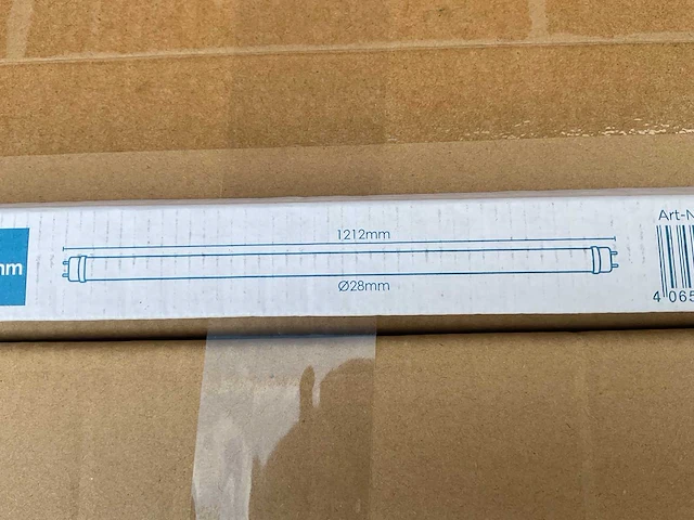 Eco-getic - led tube t8 1212 mm - 16w 6500k (297x) - afbeelding 1 van  10