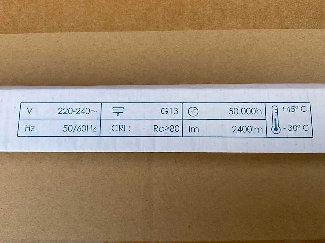 Eco-getic - led tube t8 1212 mm - 16w 6500k (297x) - afbeelding 8 van  10