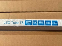 Eco-getic - led tube t8 1513 mm - 24w 6500k (256x) - afbeelding 6 van  10