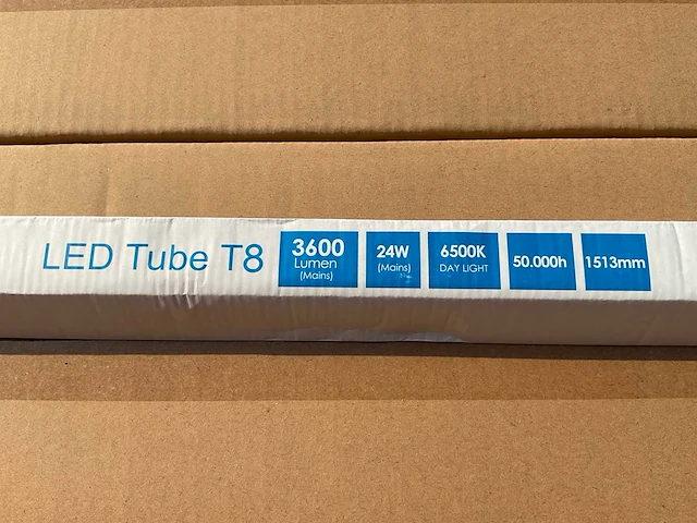 Eco-getic - led tube t8 1513 mm - 24w 6500k (400x) - afbeelding 5 van  9
