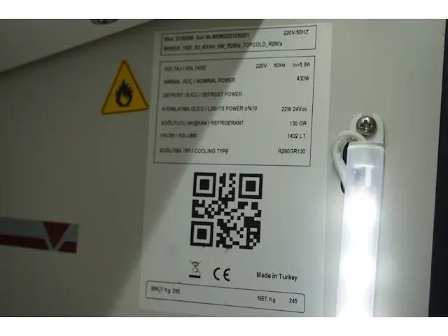 Ecocold - ec90117 - koelkast - afbeelding 5 van  6