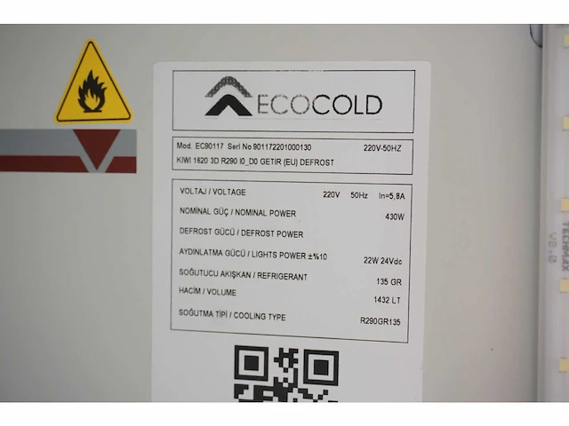 Ecocold - ec90117 - koelkast - afbeelding 6 van  6