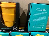Ecoffee cup - bananafarma 400 ml - ecoffee cup bekers (96x) - afbeelding 3 van  4