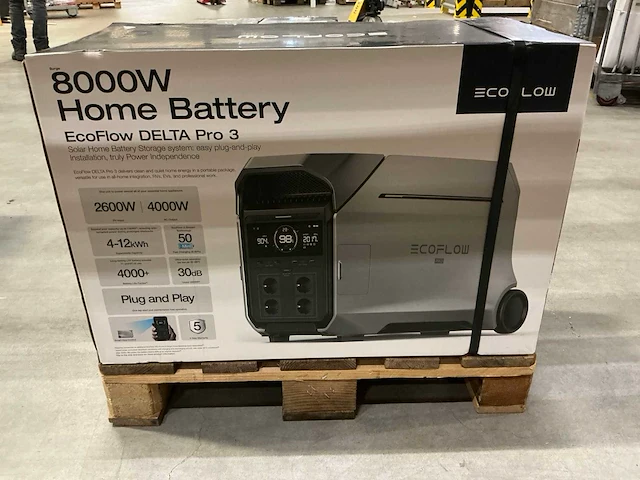 Ecoflow delta pro3 8000w home battery - afbeelding 1 van  3