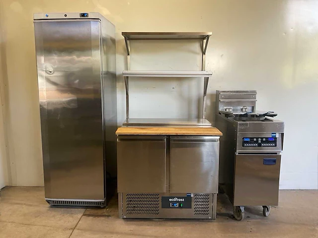 Ecofrost - 4750.050 - saladette - 2 deurs - met dubbele etagere - afbeelding 1 van  6