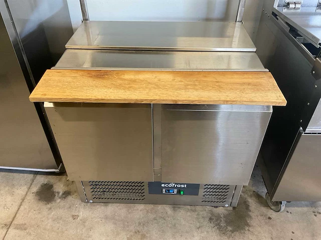 Ecofrost - 4750.050 - saladette - 2 deurs - met dubbele etagere - afbeelding 2 van  6