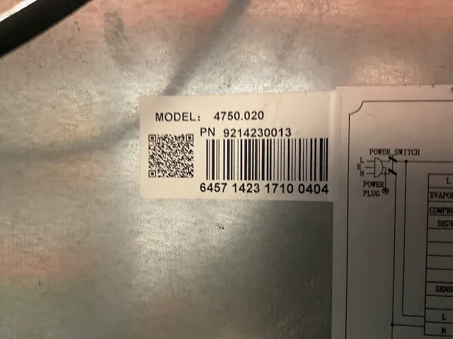 Ecofrost 4750.020 2-deurs vrieskast - afbeelding 4 van  5