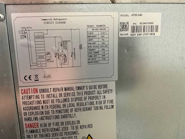 Ecofrost 4750.040 koelwerkbank - afbeelding 8 van  9