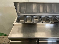 Ecofrost 4750.062 saladiere 3 deurs 7x1/3 gn pan - met gn inzet - afbeelding 5 van  12