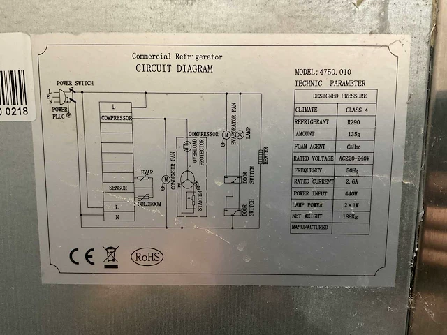 Ecofrost dubbeldeurs vriezer - afbeelding 4 van  4
