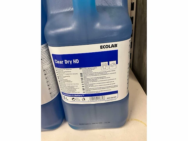 Ecolab clear dry hd naglansmiddel (2x) - afbeelding 4 van  5