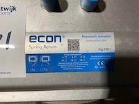 Econ pneumatische vlinderklep - afbeelding 2 van  2