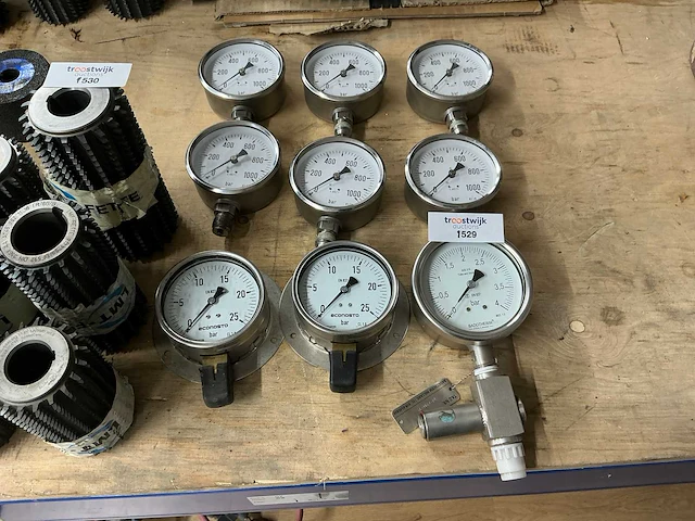 Econosto manometer (9x) - afbeelding 1 van  7