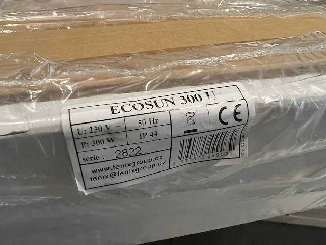 Ecosun - 300 u - infraroodpaneel (4x) - afbeelding 2 van  2