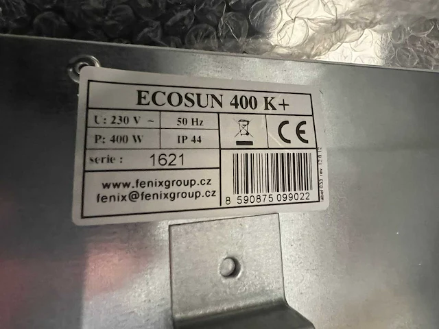 Ecosun - 400 k+ - infraroodpaneel (3x) - afbeelding 2 van  3