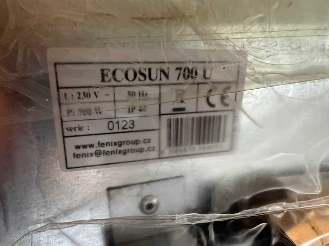 Ecosun - 700 u - infraroodpaneel - afbeelding 2 van  2