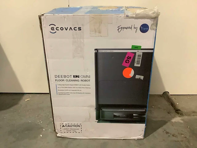 Ecovacs - deebot x2 - omni - robotstofzuiger - afbeelding 2 van  9