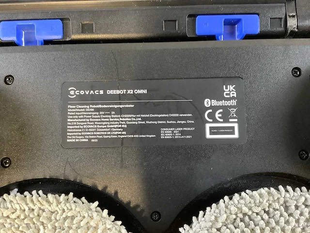 Ecovacs - deebot x2 omni - robotstofzuiger - afbeelding 7 van  8