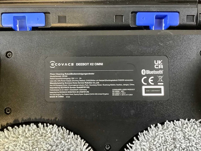 Ecovacs - deebot x2 omni - robotstofzuiger - afbeelding 6 van  8