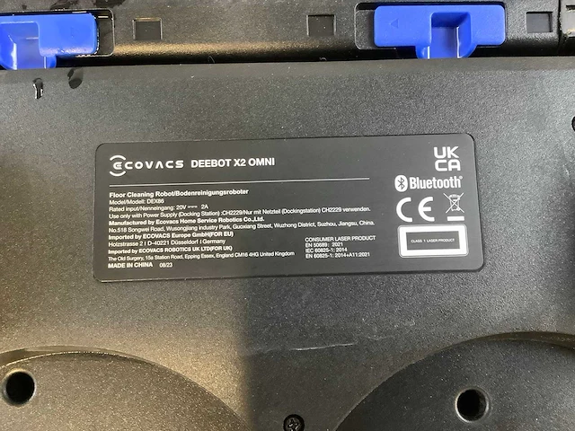 Ecovacs - deebot x2 omni - robotstofzuiger - afbeelding 6 van  8