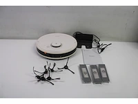 Ecovacs deebot n8 pro care robotstofzuiger + accessoireset & 3 extra doeken 3d obstakeldetectie laserfunctie 2600pa wit - afbeelding 3 van  4