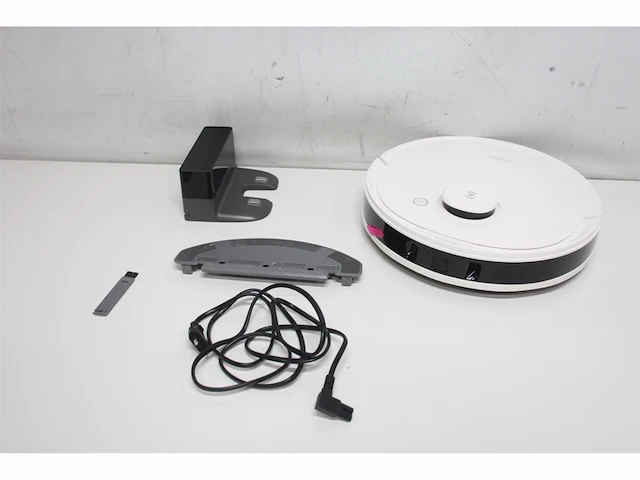 Ecovacs deebot n8 pro care robotstofzuiger + accessoireset & 3 extra doeken 3d obstakeldetectie laserfunctie 2600pa zuigkracht alexa wit - afbeelding 3 van  4