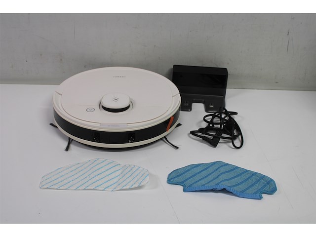 Ecovacs deebot n8 pro care robotstofzuiger + accessoireset & 3 extra doeken 3d obstakeldetectie laserfunctie 2600pa zuigkracht alexa wit - afbeelding 3 van  4