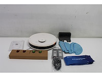 Ecovacs deebot n8 pro care robotstofzuiger + accessoireset & 3 extra doeken 3d obstakeldetectie laserfunctie 2600pa zuigkracht alexa wit - afbeelding 3 van  4