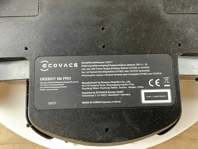 Ecovacs deebot n8 pro robotstofzuiger - afbeelding 9 van  9