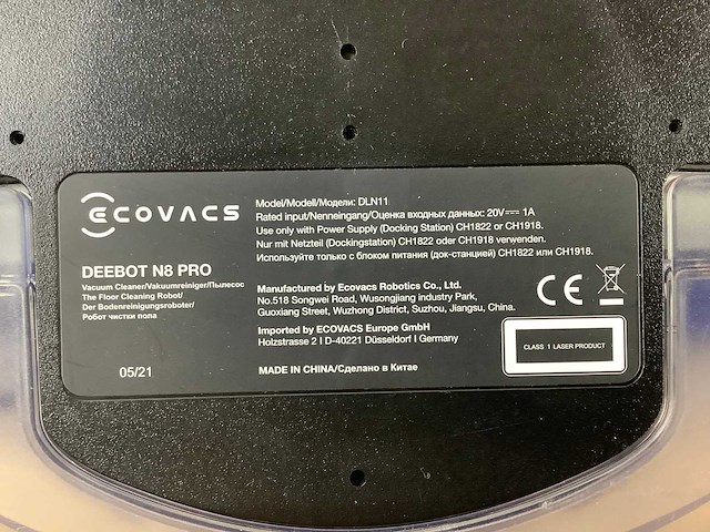 Ecovacs deebot n8 pro robotstofzuiger - afbeelding 2 van  10