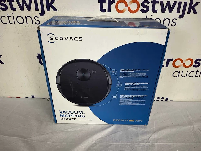 Ecovacs deebot t9 aivi robotstofzuiger 0,3 l- stofzak zwart - afbeelding 2 van  2