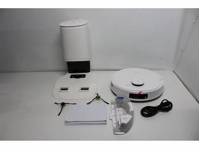 Ecovacs deebot t9 robotstofzuiger met dweilfunctie, 3000 pa, 3d obstakeldetectie wit - afbeelding 5 van  6