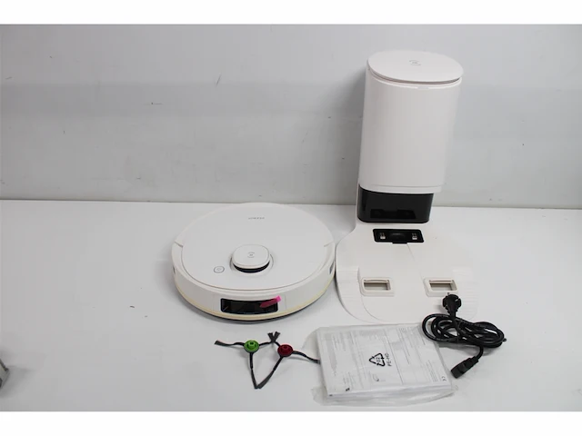 Ecovacs deebot t9+ robotstofzuiger met zuigstation 3000 pa 3d obstakeldetectie alexa wit - afbeelding 5 van  6
