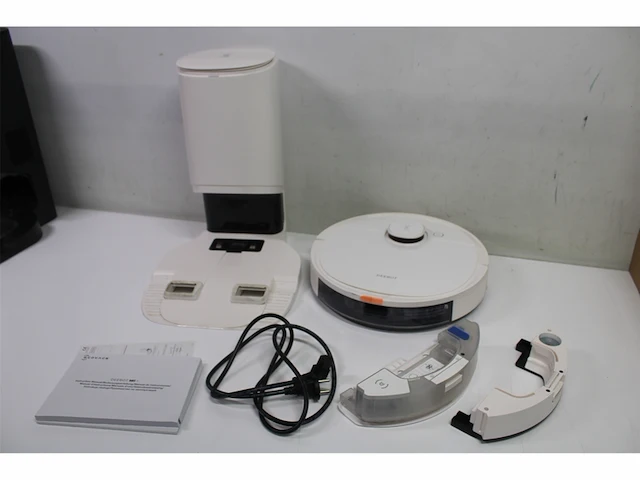 Ecovacs deebot t9+ robotstofzuiger met zuigstation 3000 pa 3d obstakeldetectie alexa wit - afbeelding 5 van  6
